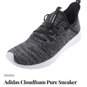 ADIDAS Women's Cloudfoam Pure 2.0 Knit Athletic Running Sneakers Shoes 10